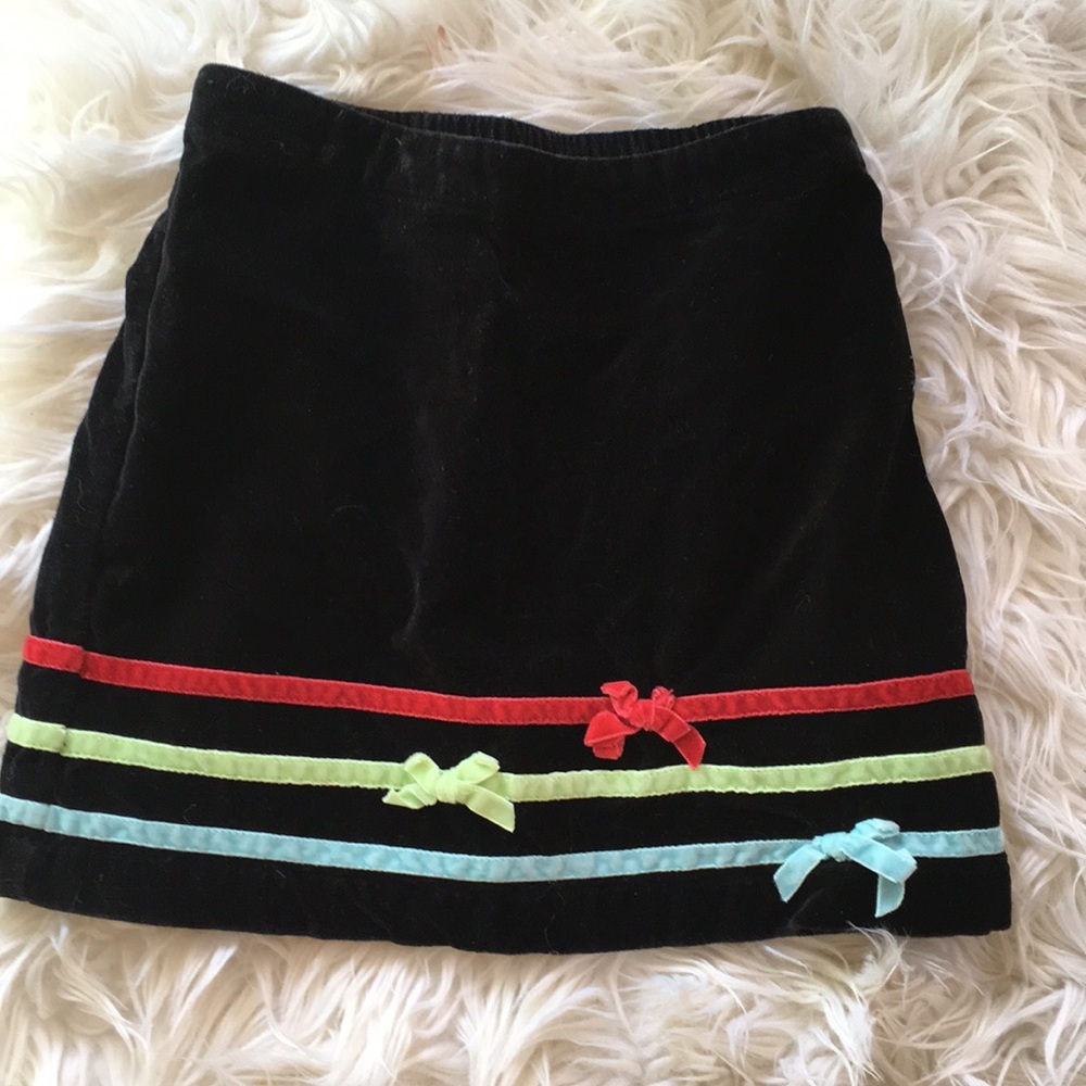 Talbots Velvet Holiday Skirt